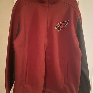 NWT Arizona Cardinals Zip Up Fleece - XL